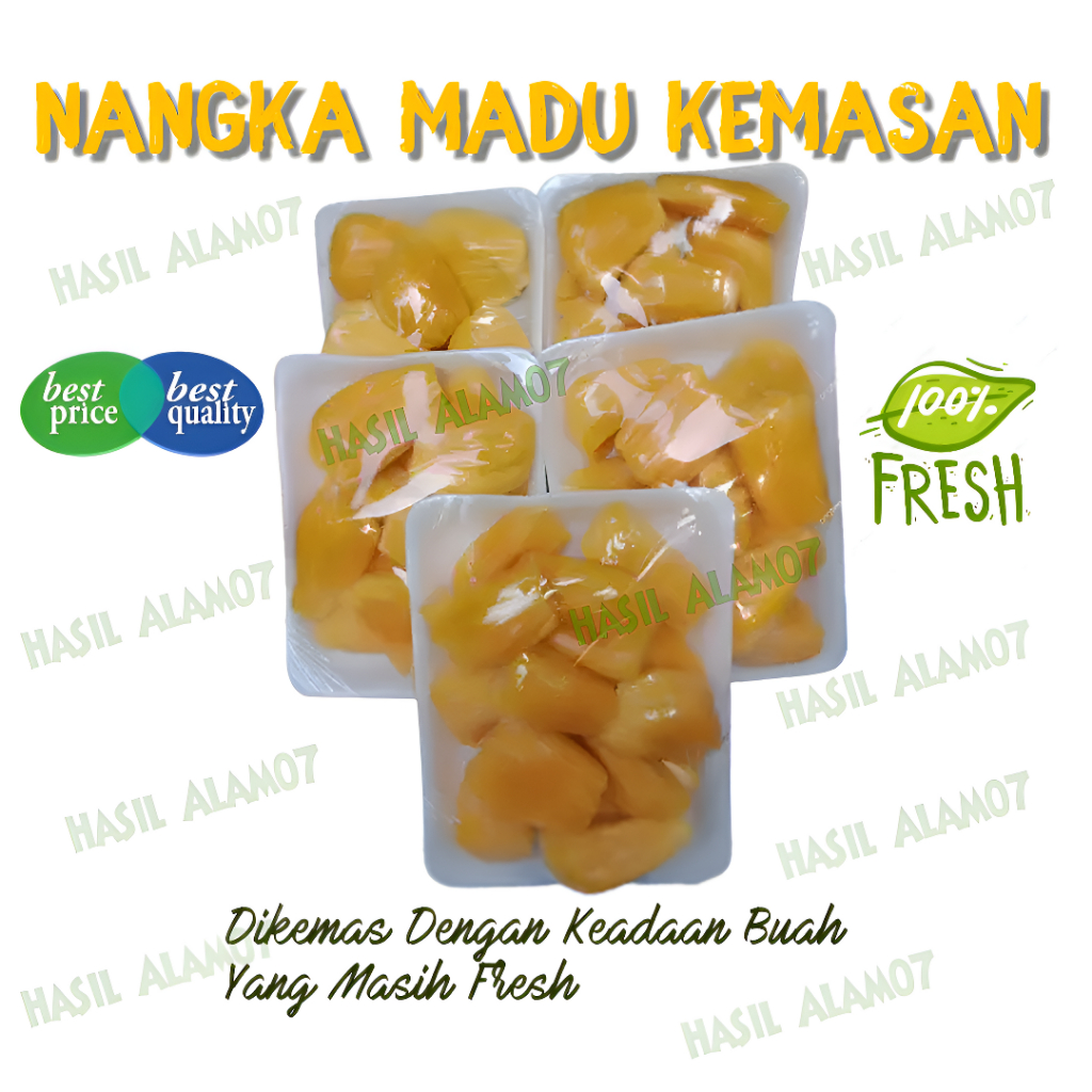 Buah Nangka Kupas Madu Kemasan Segar 1 Pack