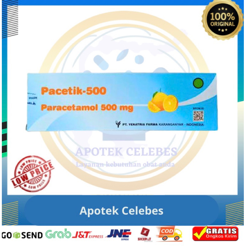 Pacetik 500mg box