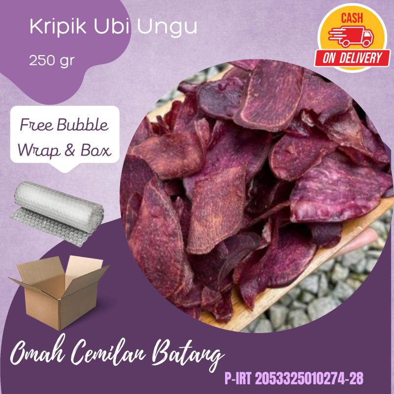 

Keripik ubi ungu/Keripik murah/Camilan murah/Aneka keripik/Aneka camilan/Snack murah