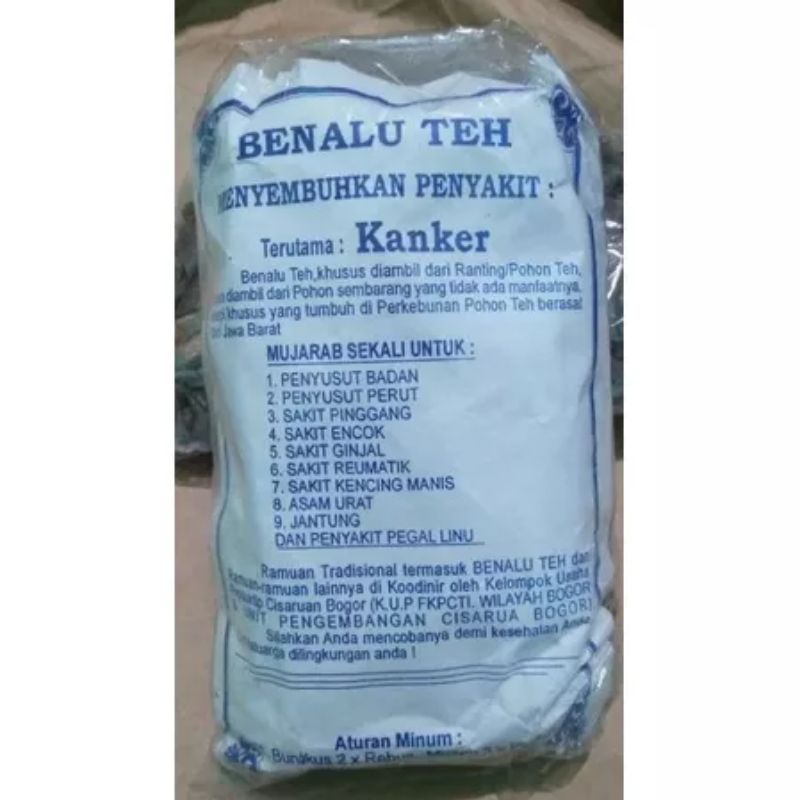 

benalu teh kemasan