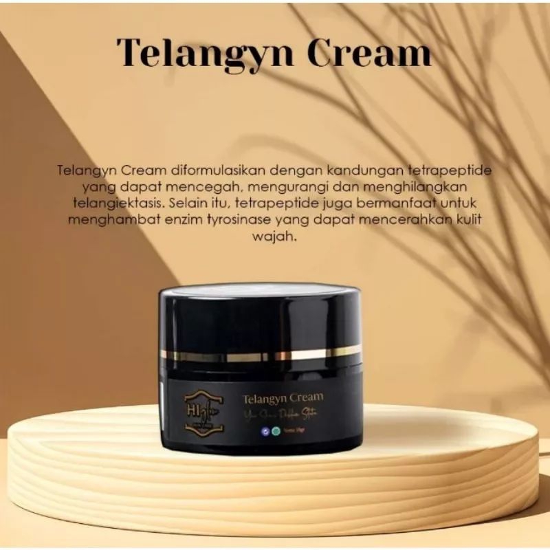 Telangyn Cream/Cr Urat Merah Hi Glow Skincare Original /Bpom/Halal