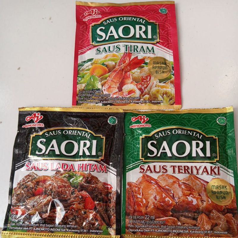 

Saori Saus Oriental Kemasan saset