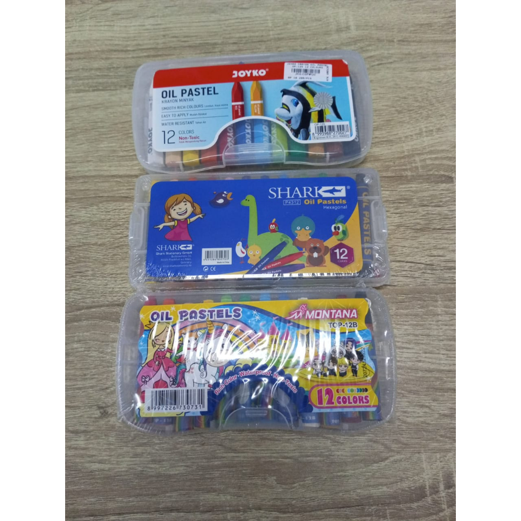 

CRAYON 12 WARNA/ OIL PASTEL