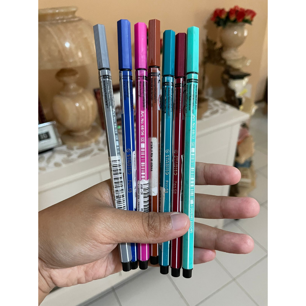 

Terbatas dan Murah! STABILO Pen 68, Sharpie, Simbalion, Artline Stix