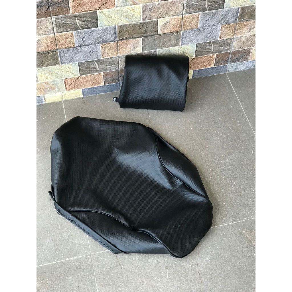 kulit jok cb mbtech polos-cover bungkus kulit jok motor honda cb 100 mbtech