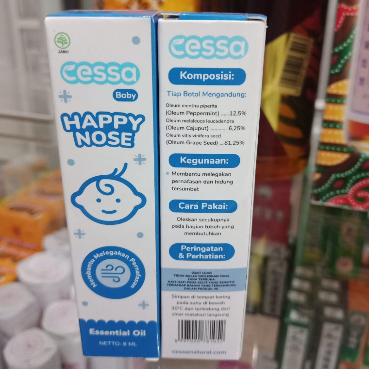 CESSA BABY COUGH & FLU ESSENTIAL OIL/ CESSA BIRU