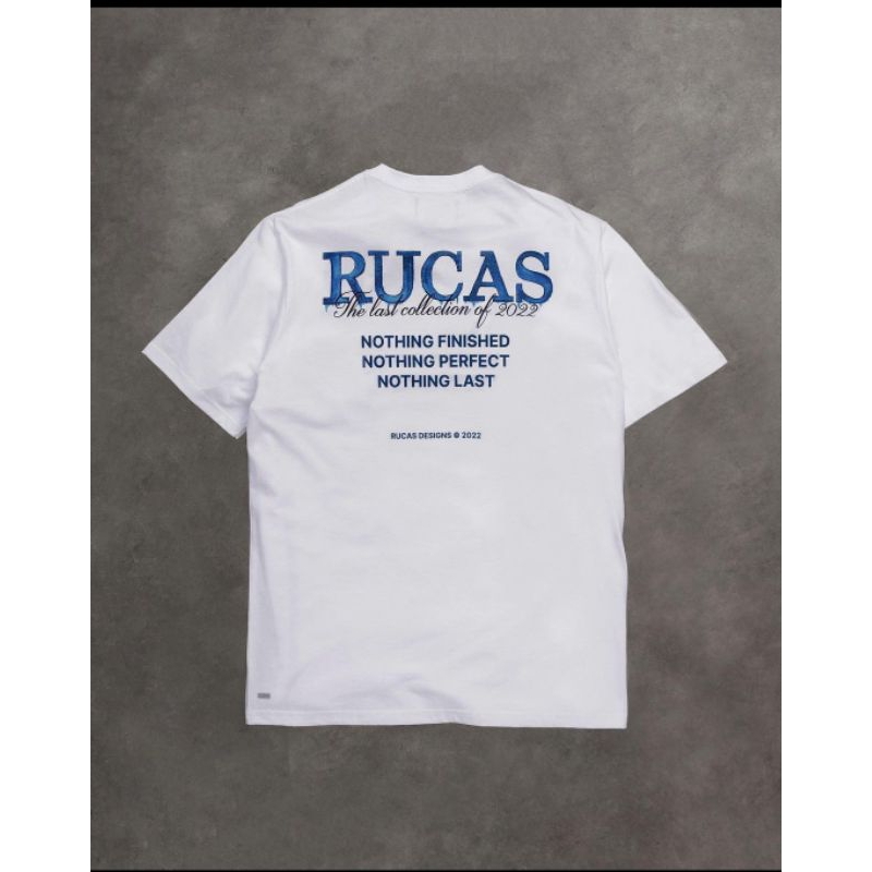 [RUCAS THE LAST COLLECTION 2022] RUCAS CAVIAR WHITE LEATHER||TEE HAND PAINT
