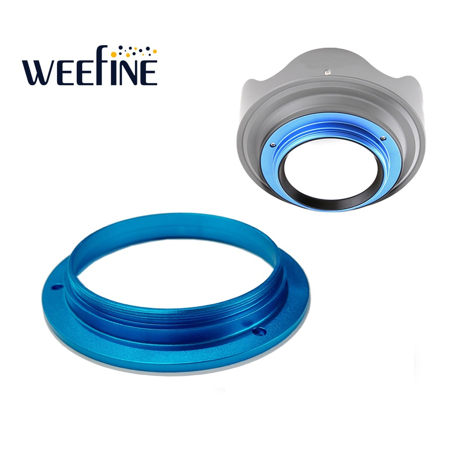 Spare Part Lens Dome Weefine WFL12 Ring Adapter M67 Bottom Part