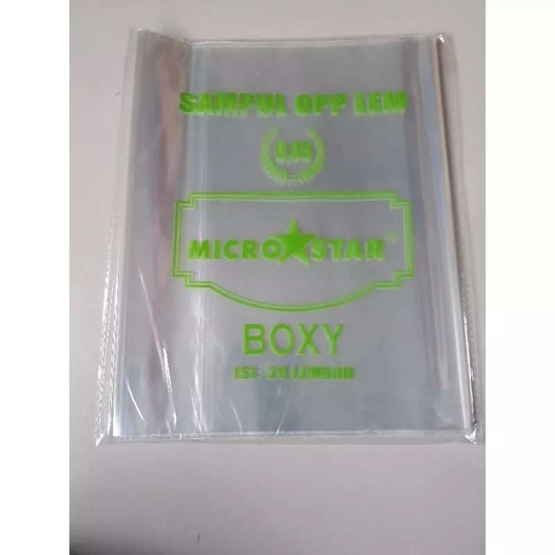 

Sampul buku plastik isi 20lembar