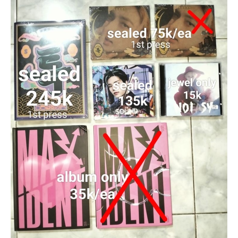 album straykids Christmas evel lim ver (limited), in life standard oren kuning version sealed + pob 