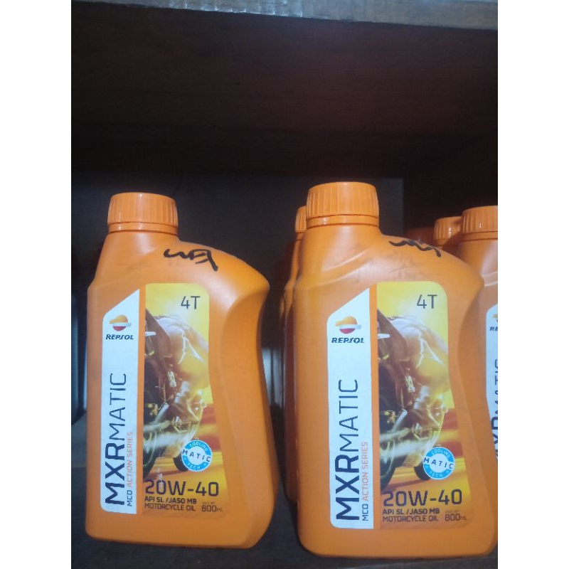 Oli repsol matic 20w 40 original 800ml