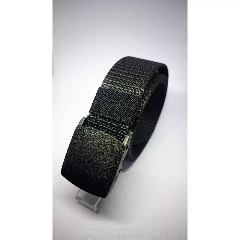 TALI PINGGANG KAIN GESPER SIMPLE POLOS IMPORT PRIA WANITA BELT UNISEX