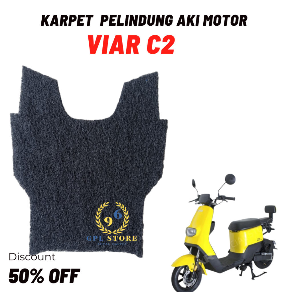 Karpet sepeda motor listrik Viar C2