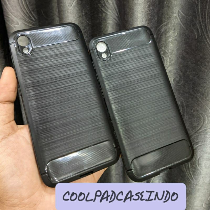 Soft Case Asus X00RD Zenfone Live L1 Zenfone Live L2 X00RD Black Carbon Silikon