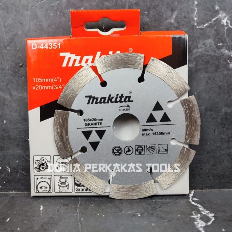 Mata Gerinda Potong Granit 4 Inch Merk Makita Diamond Wheel