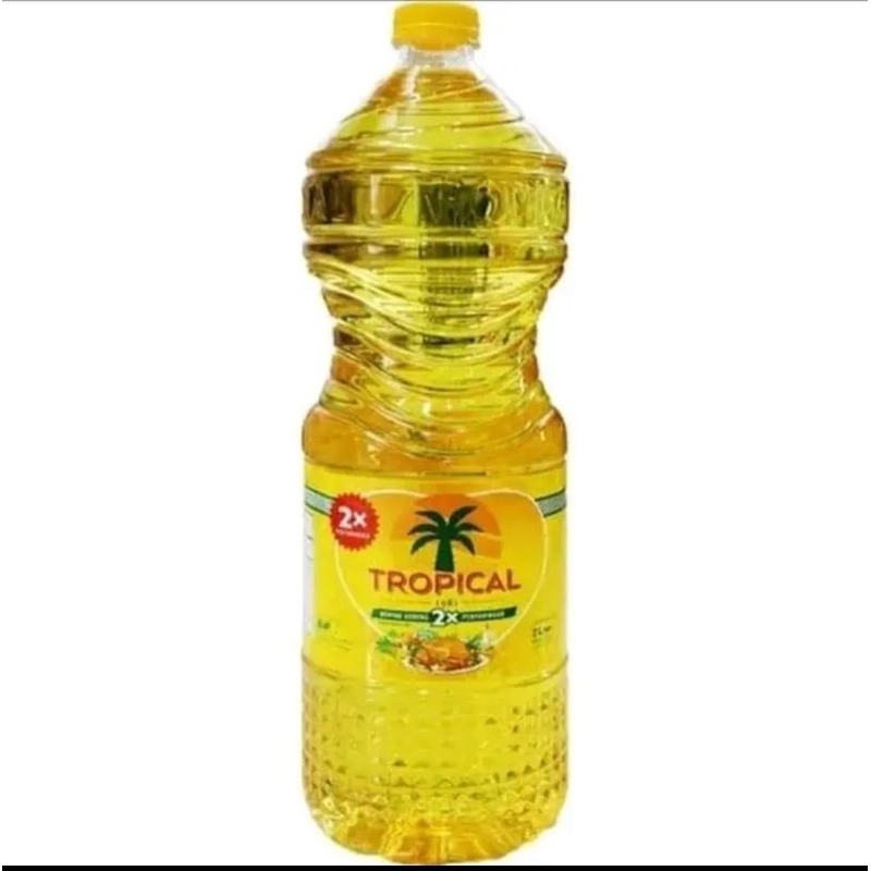 

Minyak Goreng Tropical Kemasan Botol 2 Liter