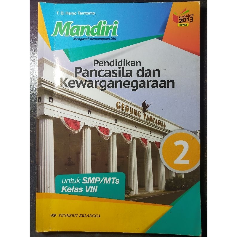 MANDIRI PPKN SMP KELAS 8 ERLANGGA