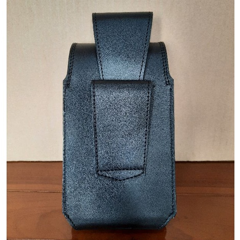 new Dompet sarung hp logo harley police kulit sapi 100%