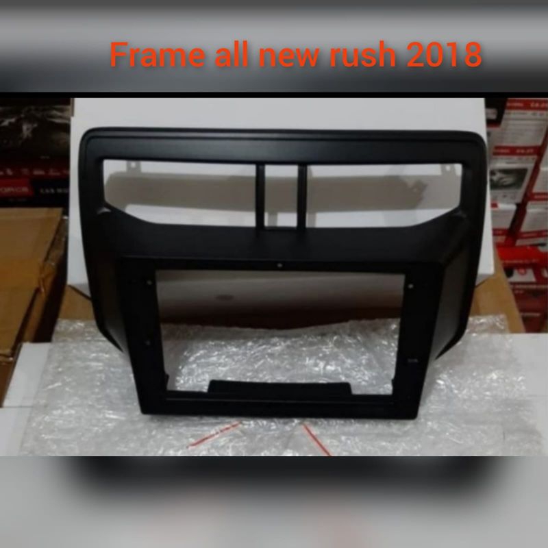 frame head unit android 9 inch mobil all new rush terios 2018