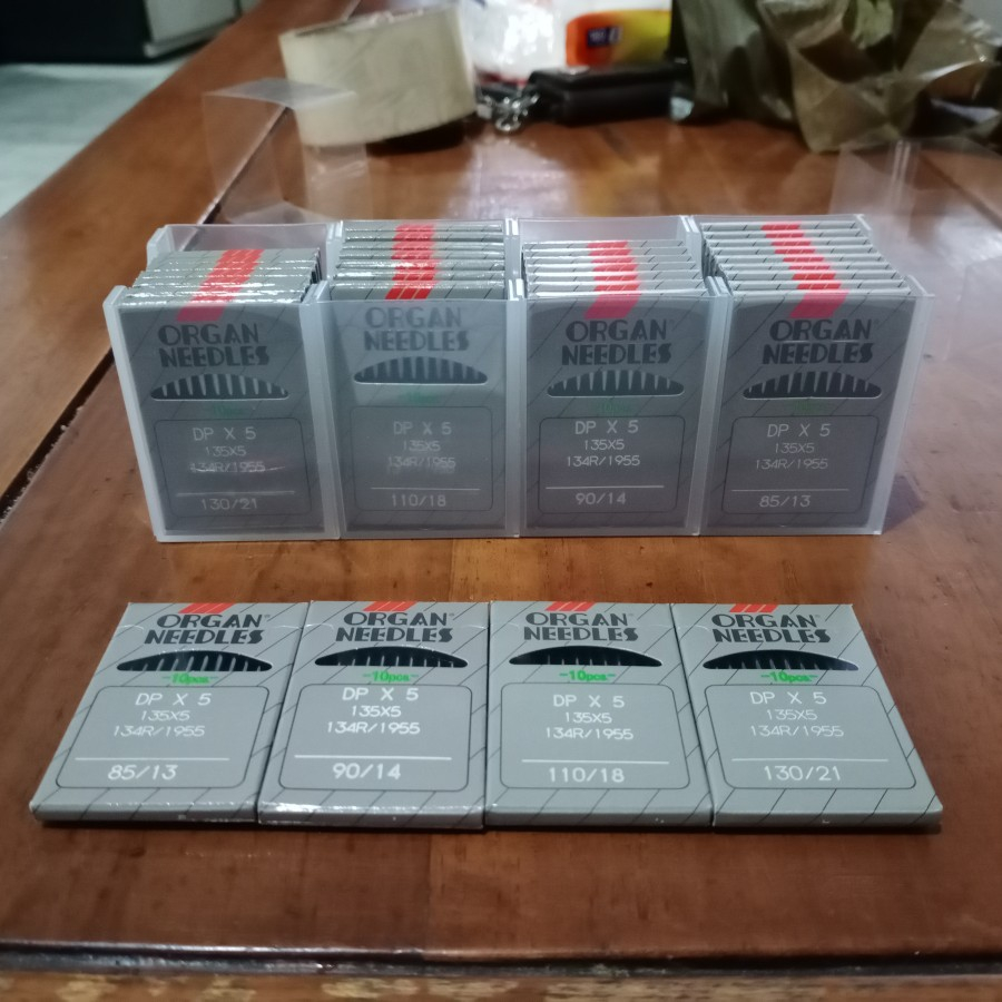 Jarum Jahit ORGAN DP ORIGINAL - Jarum Mesin Besar / Jarum Mesin Lubang