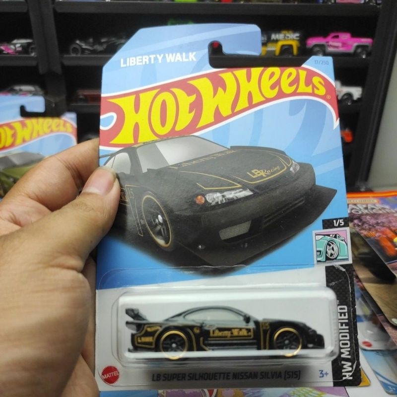 HOT WHEELS - LBWK Silvia - Black free protector