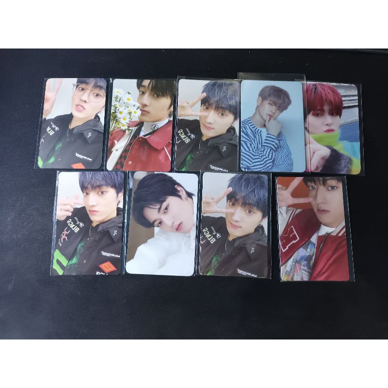 photocard pc treasure the second step chapter one jikjin haruto yoshi bene ktown blue green digipack