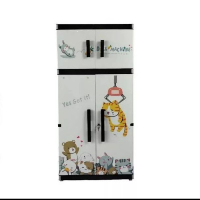 LEMARI PAKAIAN PLASTIK GANTUNGKAN MIAMI ORLANDO