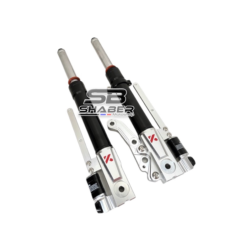 Shock KTC Aerox Depan Hitam SFF11