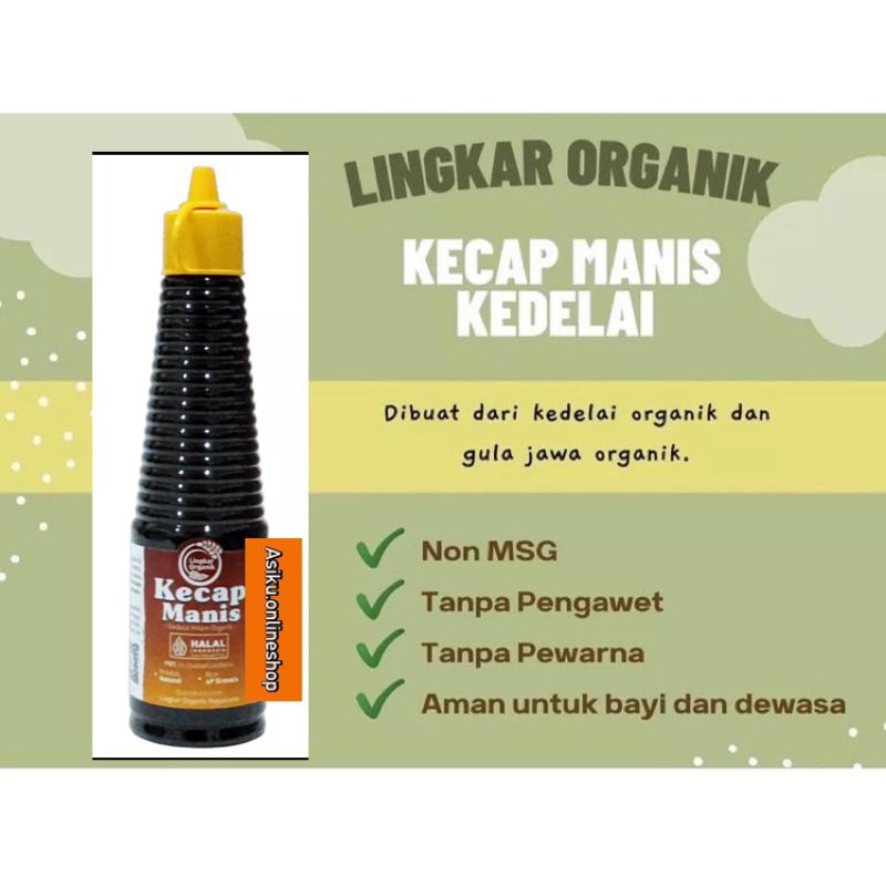 

Lingkar Organik Kecap Manis Organik 150 ML