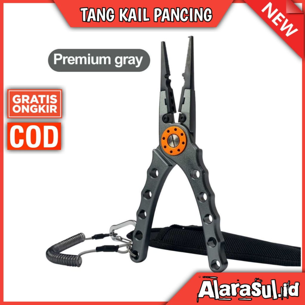 Tang Pemotong Kail Pancing Aluminium Fishing Pliers Hook Remover