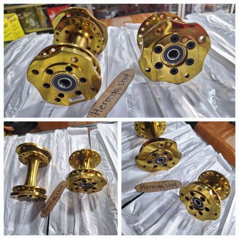 Tromol becak satria fu gold