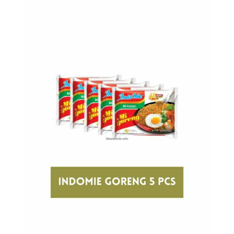 

Indomie Goreng Original 5 pcs