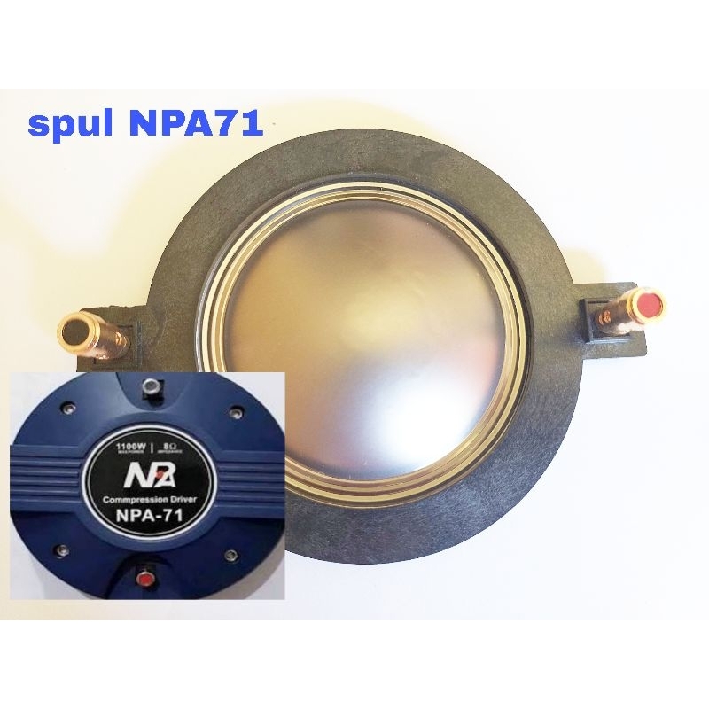 Spul. Spoll tweeter horn NPA71 Spul npa71 asli