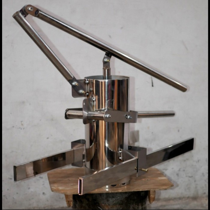 OSSEL Cetak Bakso Manual 10 Lubang Alat  Cetak Cilok Cetak Pentol Manual OSSEL