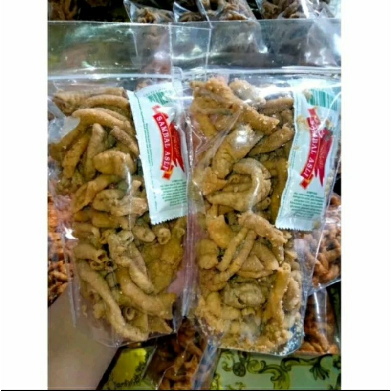 

Keripik Usus Original Kripsus ori Kripsus Gurih Kripsus Nagih