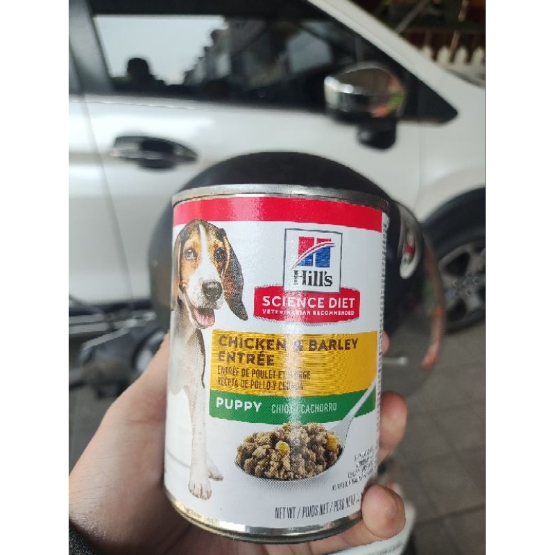 HILLS SCIENCE DIET KALENG PUPPY CHICKEN BARLEY ENTREE