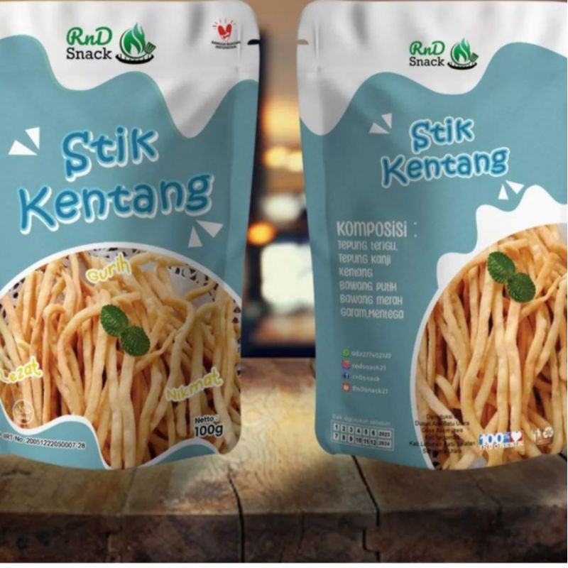 

StikKentangRnDSnack