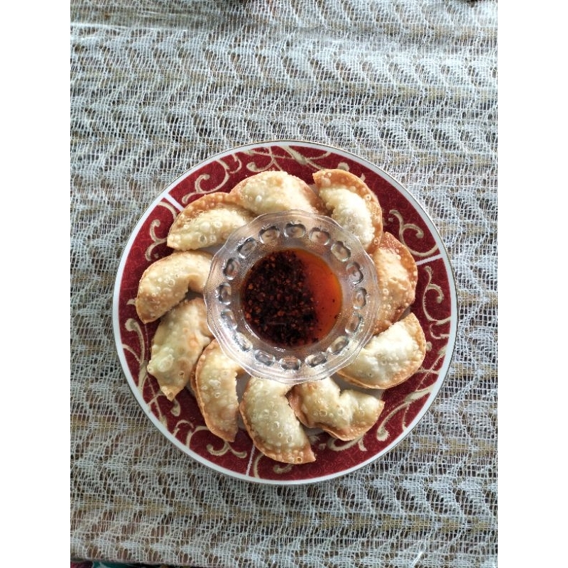 

Wonton Ayam Plus Chili Oil Home Made