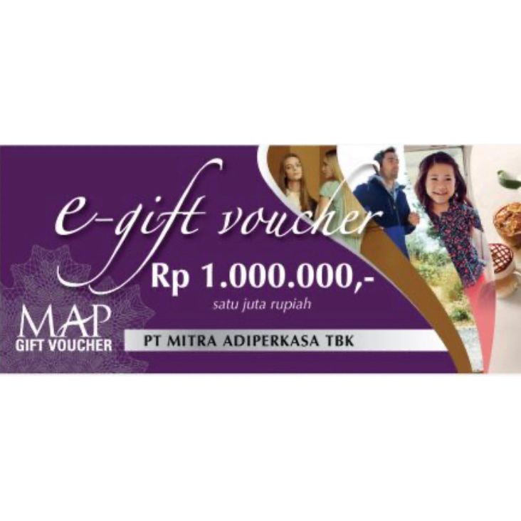 voucher MAP e gift