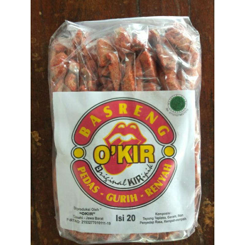 

keripik Basreng Okir