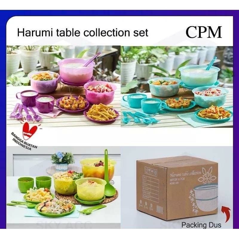Harumi table collection set