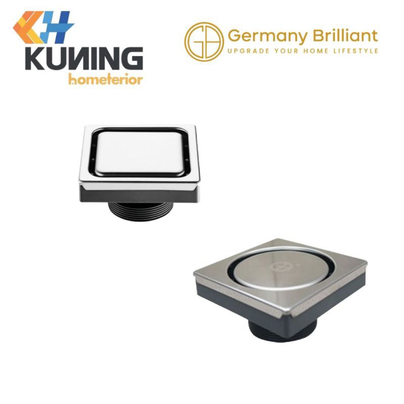 GERMANY BRILLIANT FLOOR DRAIN SARANGAN LANTAI GB01SM GB1010D