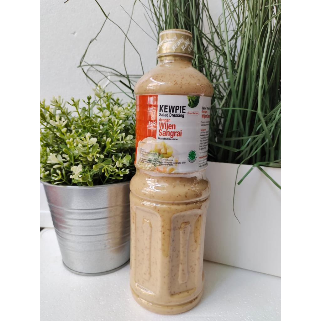 

Kewpie Salad Dressing Dengan Wijen Sangrai Roasted Sesame 1 Liter / Saus Wijen