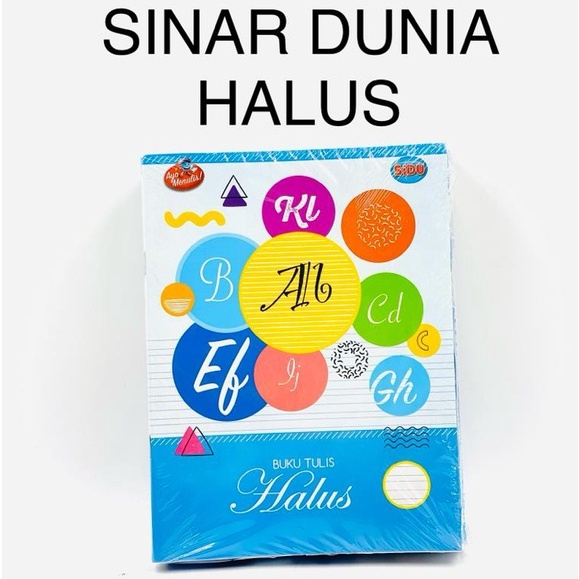 

BUKU HALUS SINAR DUNIA 38 LEMBAR