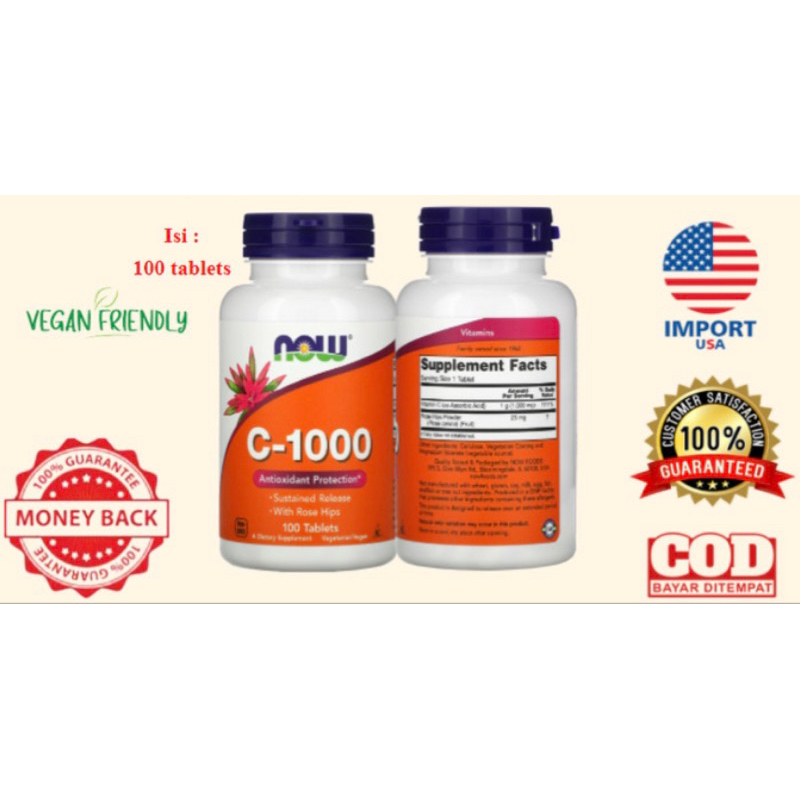 NOW Vitamin C 1000