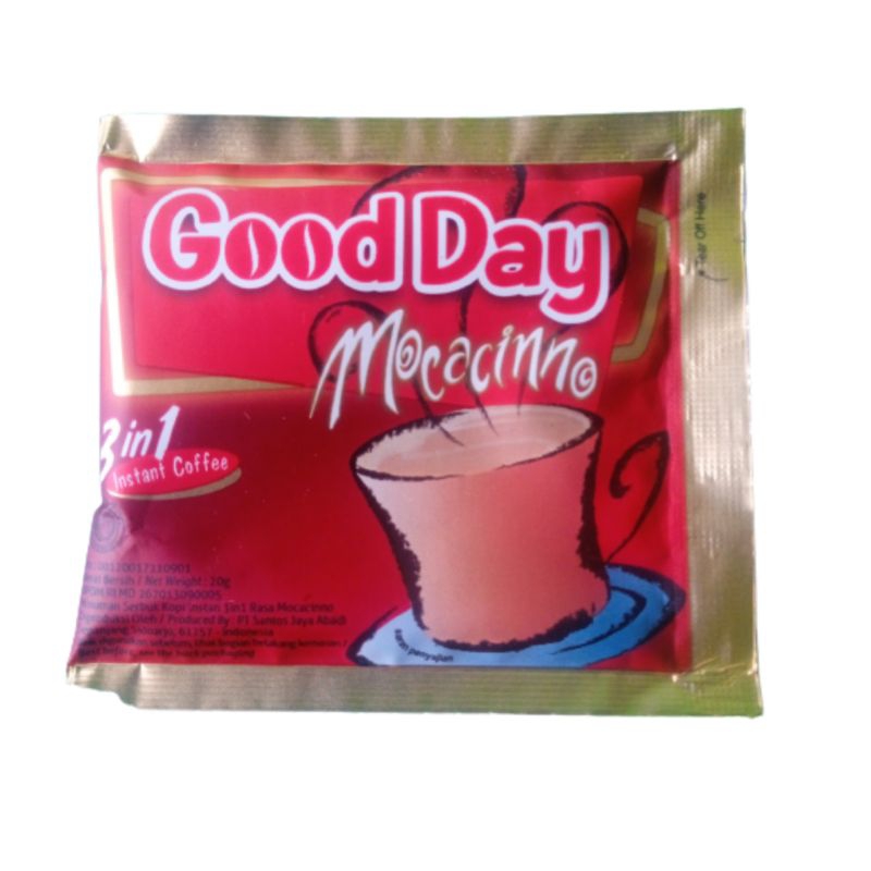 

GOOD DAY MOCACINNO 1 SACHET