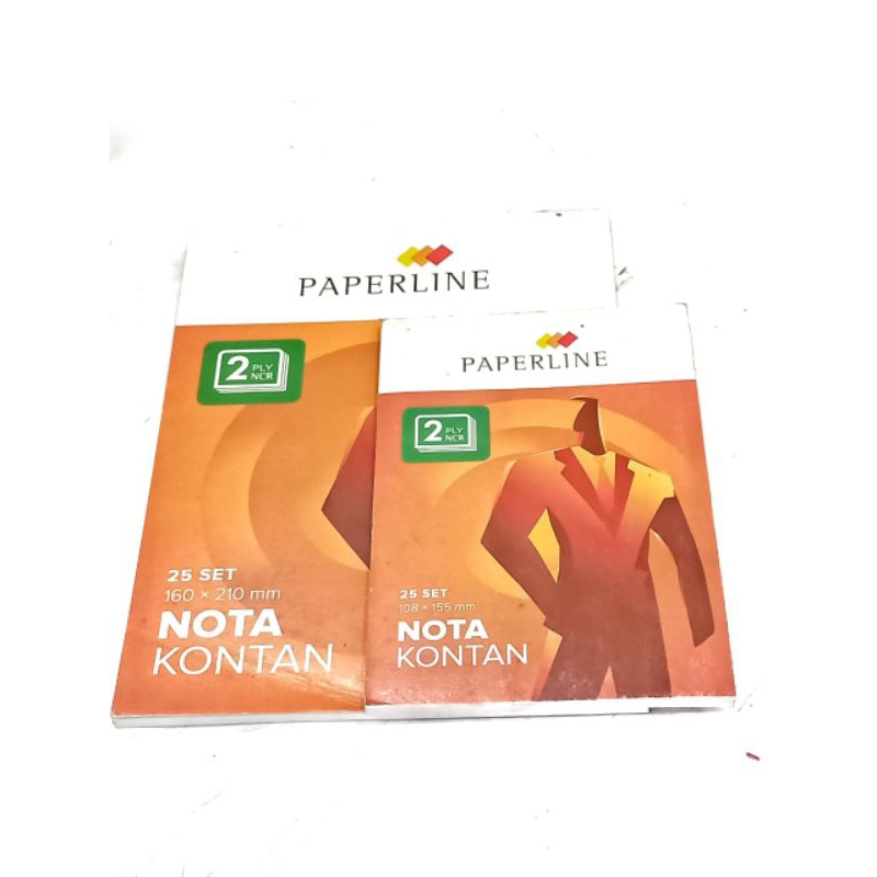

PAPERLINE NOTA KONTAN 2 PLY BESAR & KECIL