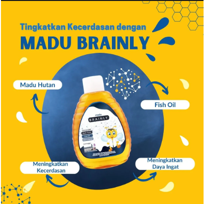 MADU VITAMIN ANAK  VITAMIN MADU MENINGKATKAN KECERDASAN  MENINGKATKAN DAYA INGAT OTAK ANAK- MENUTRIS