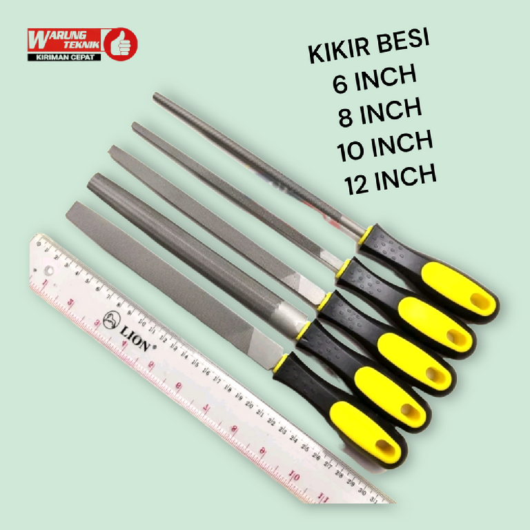 KIKIR BESI 6 8 10 12 INCH INC