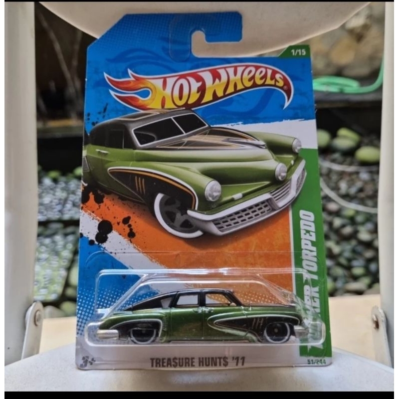 Hot Wheels Rare Tucker Torpedo Super Treasure Hunt Ths STh Thunt